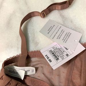 Auden Intimates & Sleepwear - auden • mauve pink lace unlined balconette bra 36d Auden Intimates & Sleepwear - auden • mauve pink lace unlined balconette bra 36d